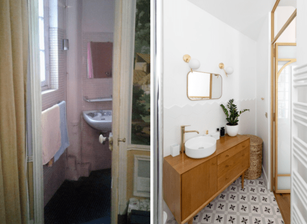 Home staging salle de bain : conseils et 5 avant-après bluffants